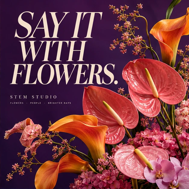Florist campaign example