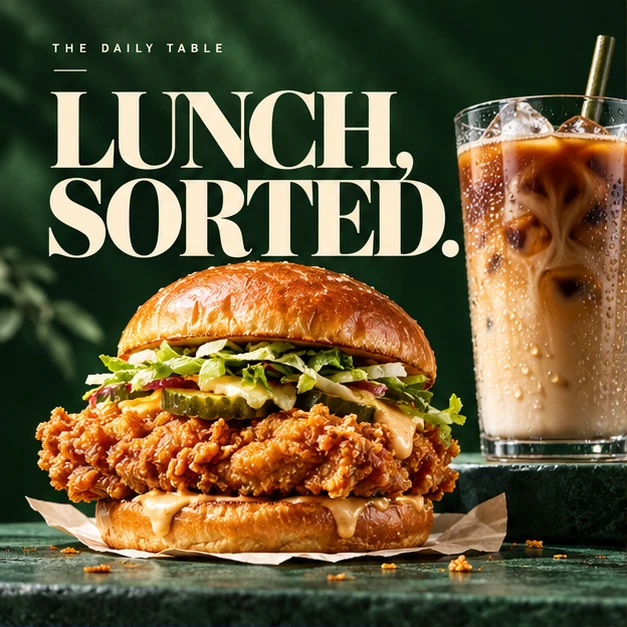 Lunch campaign example